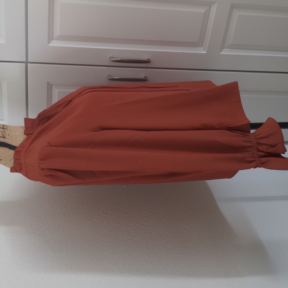 NWT JCrew Gathered Ruffle Drapey Blouse - Picture 5 of 9